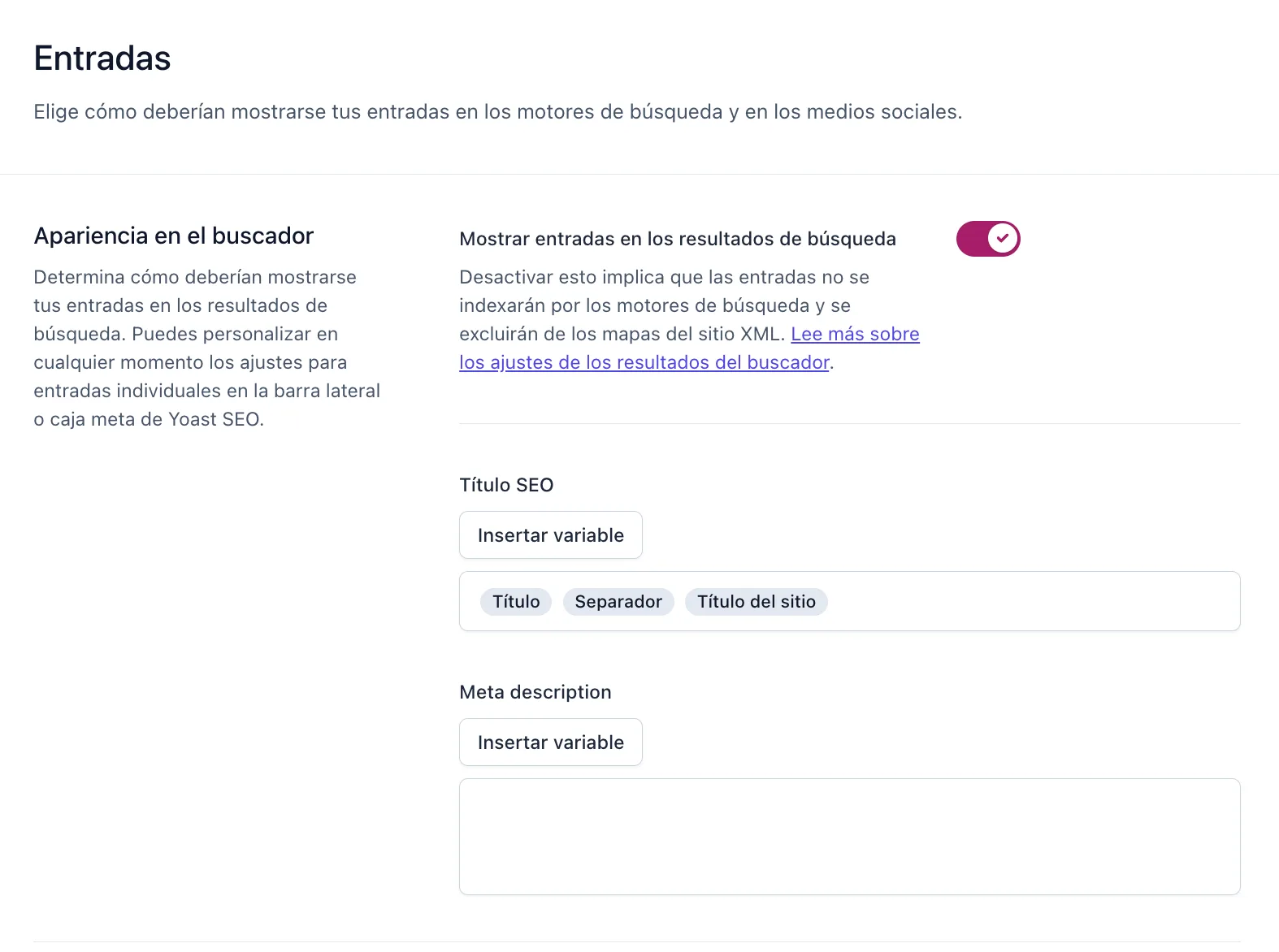 5 Ajustes De Contenido En Yoast Seo