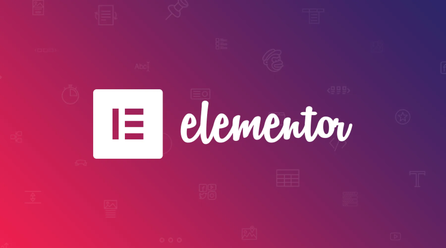 elementor plugin wordpress page builder
